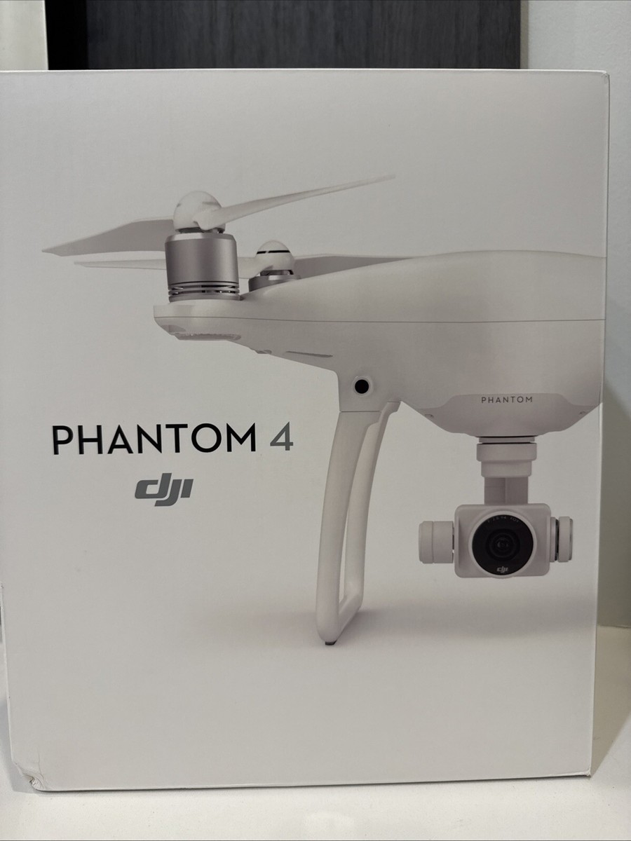 DJI Phantom 4 Quadcopter Camera Drone White NEW SEALED BOX | eBay