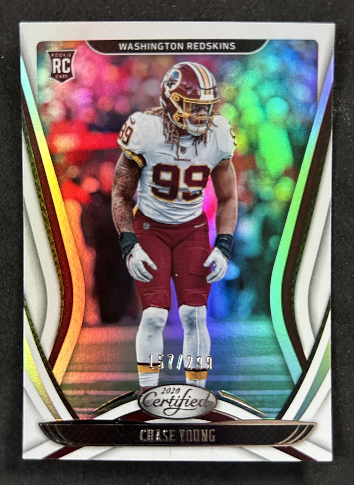 2020 Panini Certified - Rookies Mirror #111 Chase Young /299 (RC)