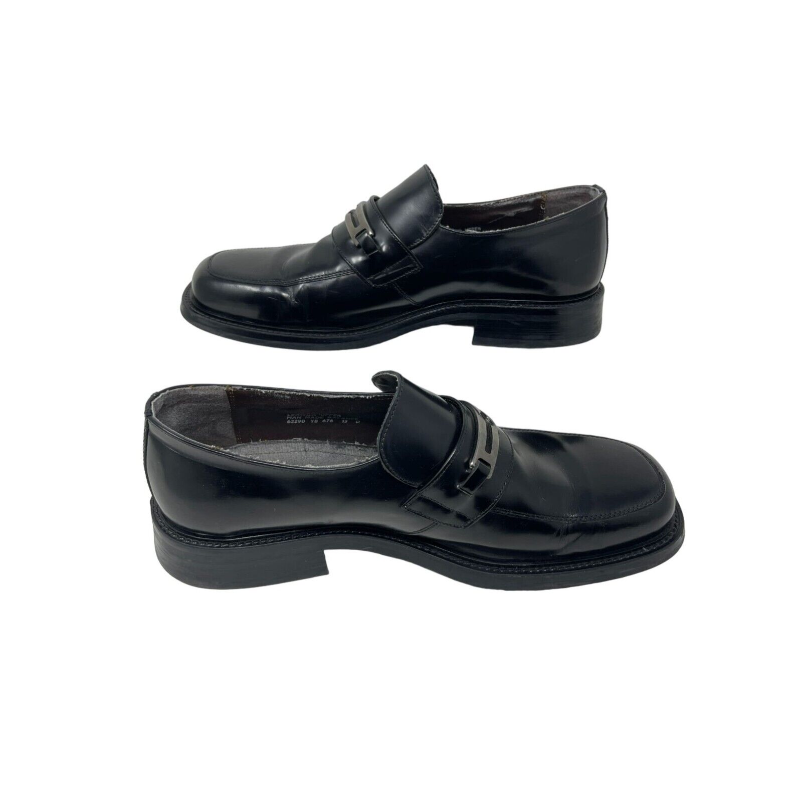 Barrington Leather Italian Loafer Dress Shoes Sli… - image 6
