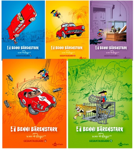 Benni Orso Forte Edizione Completa Volume 1-5 Selezione | Toonfish | Nuovo | - Foto 1 di 6