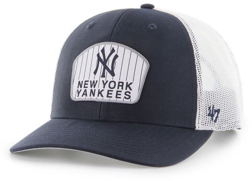 ‘47 Adult New York Yankees Navy Pitch Adjustable Trucker Hat NEW