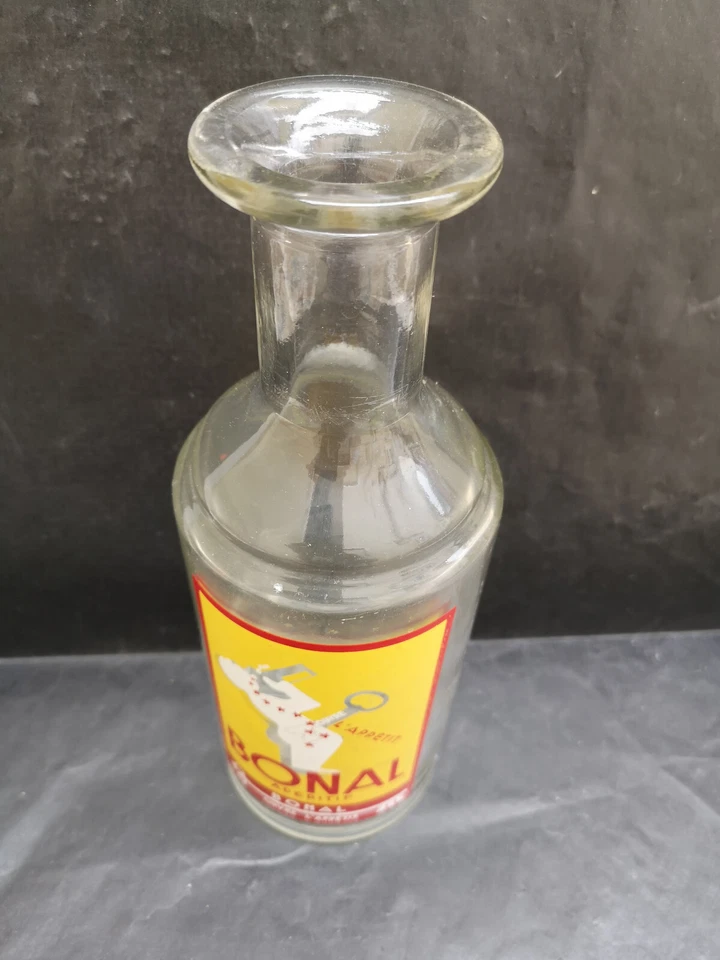 Pichet carafe bistrot 1950 BONAL Appéritif Très bon état hauteur 26,5 cms - Photo 3/4