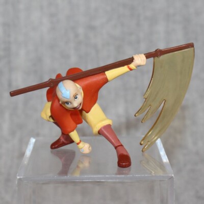 AVATAR VIACOM Aang The Last Airbender PVC Figure 2006 Cartoon Network Rare