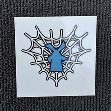 Dutch Bros Temporary Tattoo Halloween Spider Web Windmill Spooky 2024