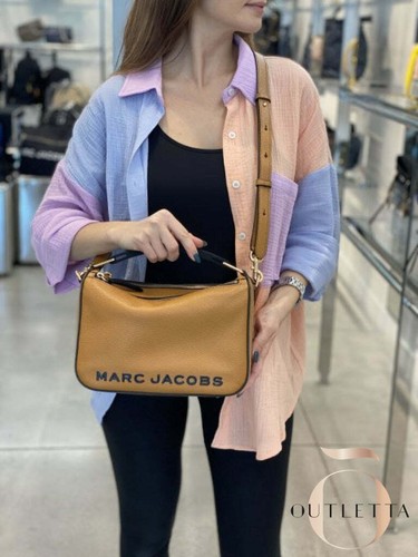 Soft Box Leather Crossbody Bag 