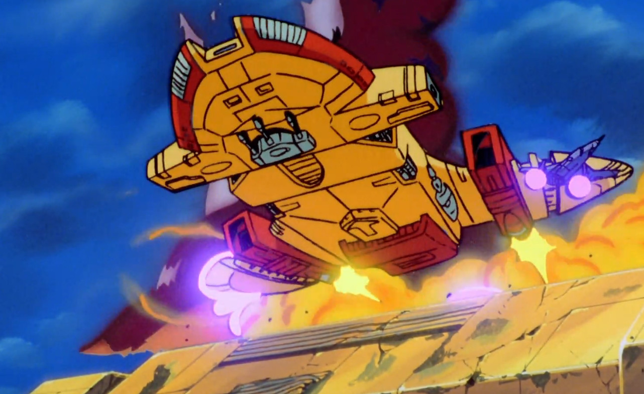 Ultra Magnus Escape Ship from 86 Animated Movie Titan Scaled  ***Ship Only