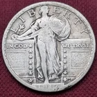 1917 Standing Liberty Quarter 25c Type 2 Better Grade #55874