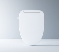 Electric Bidet Seat   Elongated Bidet Toilet Seat with Adjustable Water Temperat