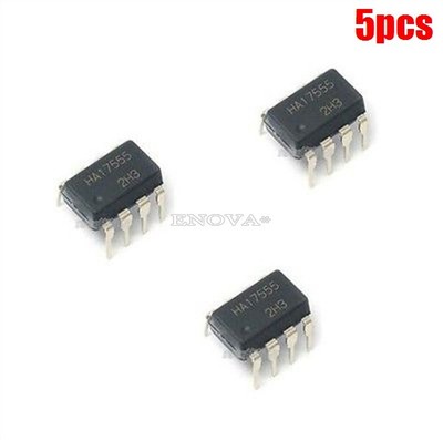 5Pcs 17555 NE555 DIP-8 Precision Timer HA17555 Hit New Ic wi