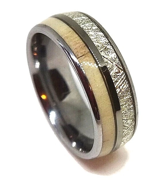 Tungsten deer shop ring