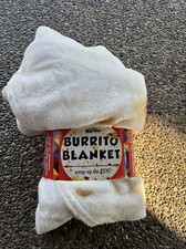 Funny Double-Sided Burrito Tortilla Blanket 60 x 60 Inch for Kids  Adults