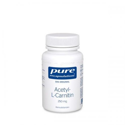 PURE ENCAPSULATIONS Acetyl L Carnitin 250mg Kaps. 60 St PZN 205400