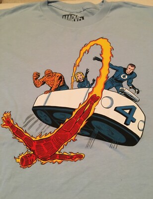 Marvel Comics Fantastic Four T-Shirt Jack Kirby | eBay