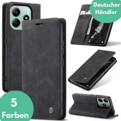 Hülle für Xiaomi Redmi Note 14 5G Klapphülle Schutzhülle Tasche Etui Flip Cover