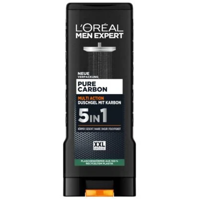 L'Oréal Paris Men Expert Pure Carbon 5in1 XXL Männer Duschgel Körperpflege 400ml
