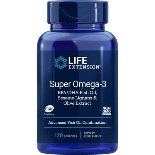 Life Extension Super Omega-3 120 Sgels