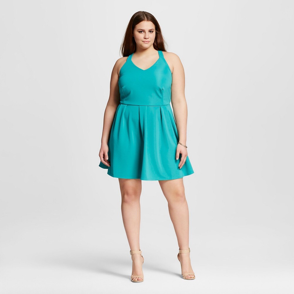green emerald velvet dress Plus Size Fitted Floral Applique Gown by Tiffany Designs 16137 14W / Turquoise