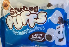 Stuffed Puffs Filled Marshmallows Classic Milk Chocolate 8.6oz Bag-NEW(See Below