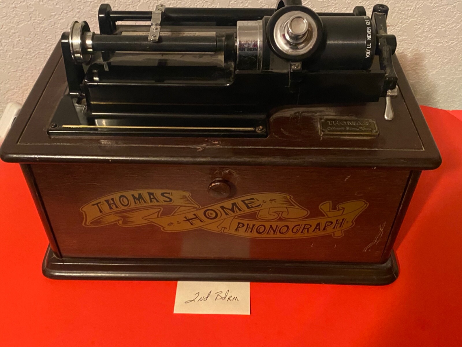 Thomas Home Phonograph Thomas Collector’s Edition Radio (READ)