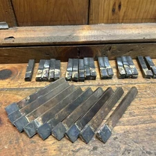 25pc carbide tipped machinist lathe cutting blanks shaper lathe slotting boring