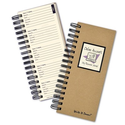 Password Journal,Blank Diaries & Journals
