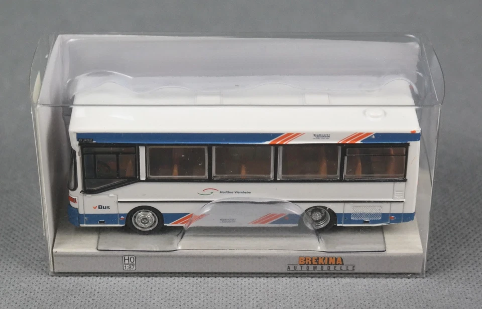 BREKINA 52276 H0,1:87 Stadtbus MB O 402 "Schulbus Viernheim" - NEUHEIT 2025! - Bild 2 von 4
