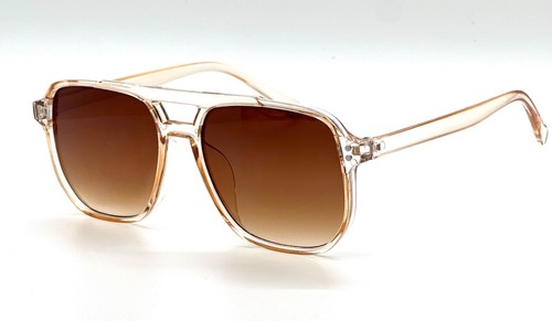 Gafas de sol clásicas elegantes modernas de gran tamaño con escudo de hip hop grandes lentes azules - Imagen 17 de 52