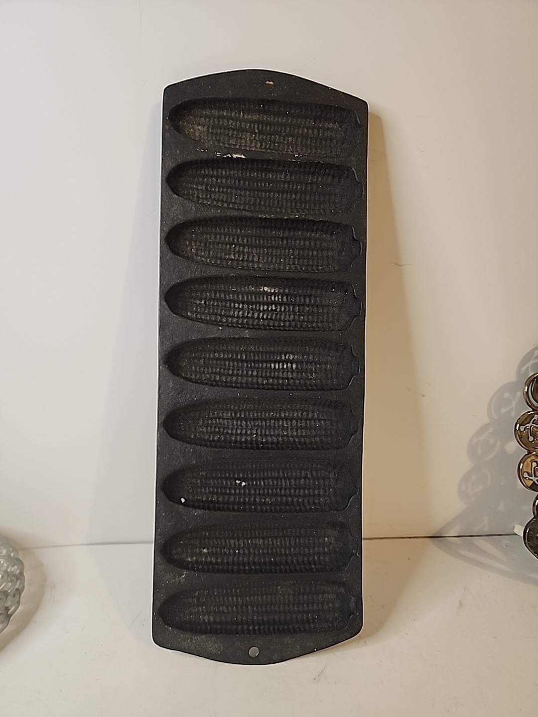 Lodge Cast Iron 9-Stick Cornbread Muffin Pan 16x6 Inch USA Made