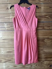 J.Crew salmon colored women’s dress sleeveless zip back size 6 great for summer