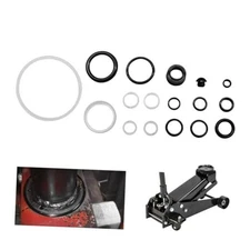 34PCS Floor Jack Seal Kit, 3 Ton Horizontal Hydraulic Jack O-Ring Seal 17PCS