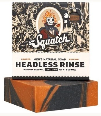 2 PACK Dr Squatch Headless Rinse Limited Edition Bar!