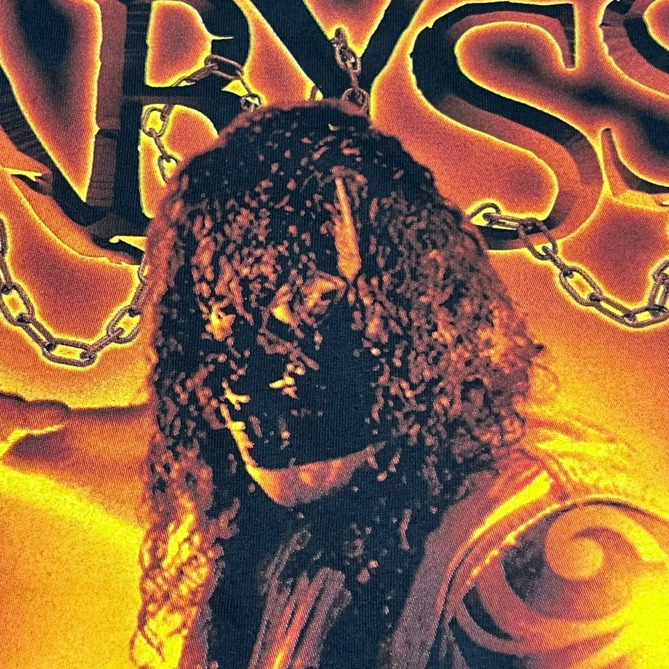 Camiseta TNA Total Nonstop Action ABYSS 2004 Vintage Auténtica Azul Líquido Talla L Foto 3 de 4