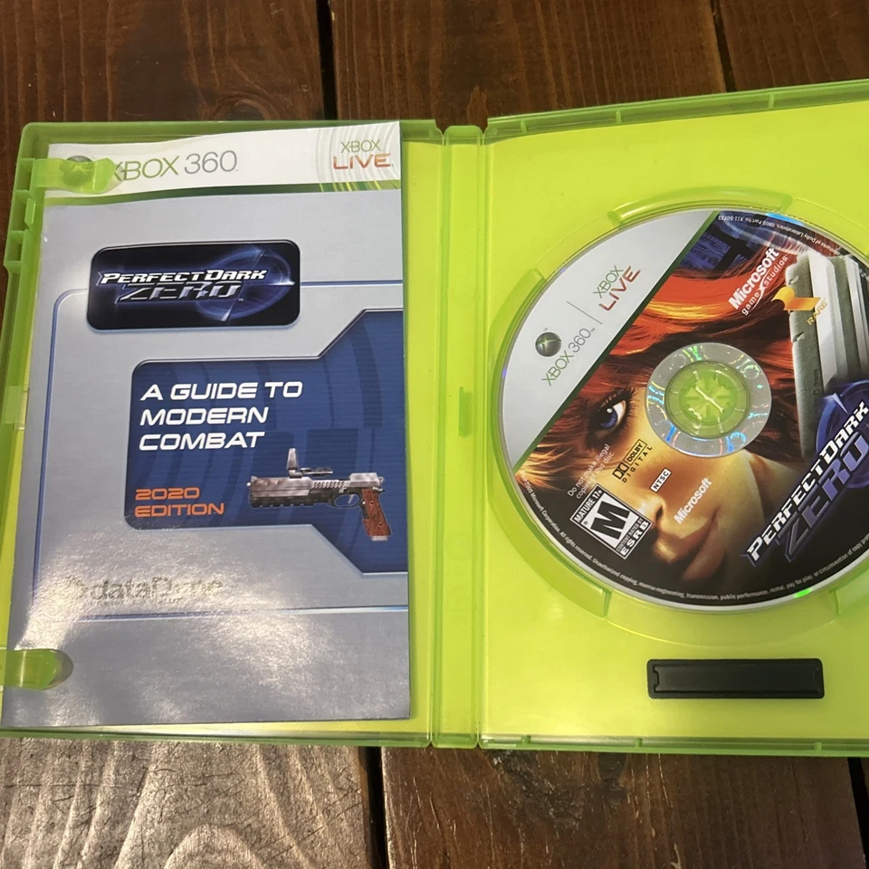 Perfect Dark Zero (Microsoft Xbox 360) CIB Complete - Image 3 of 4