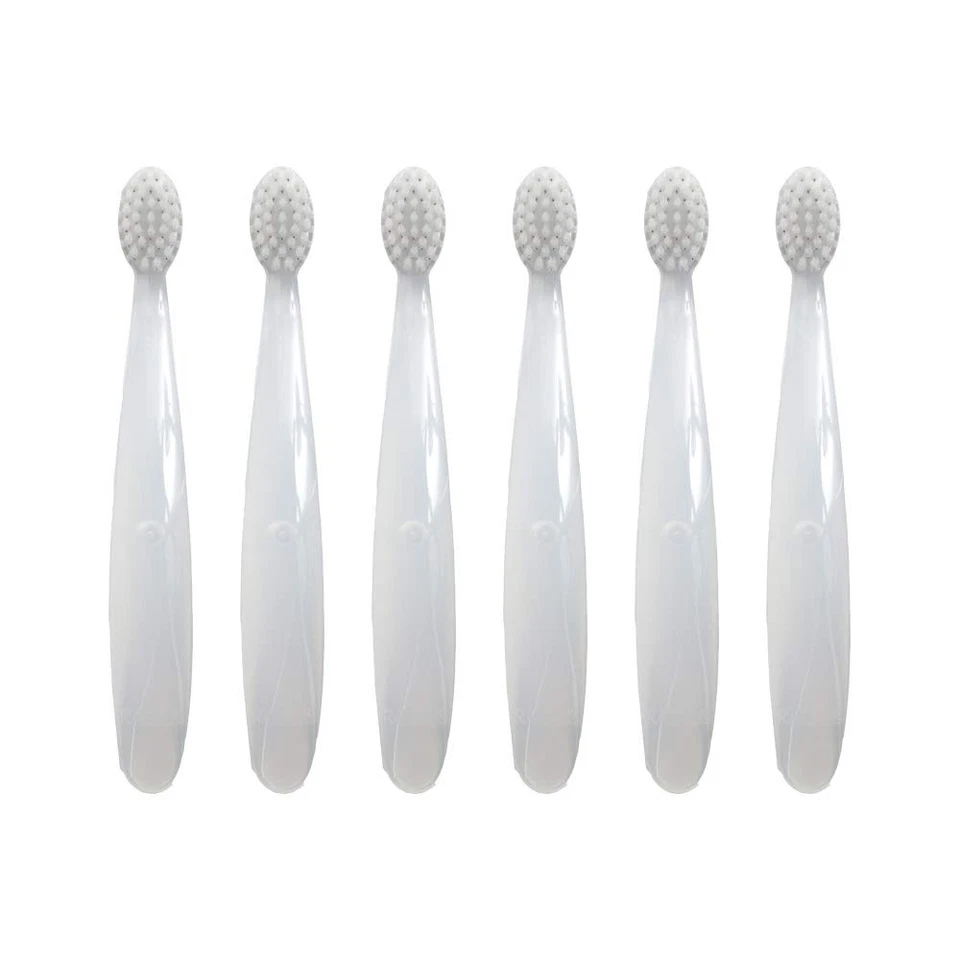 Pure Baby Toothbrush 6 Count for 6 to 18 Months BPA Free Soft Bristles - Image 2 of 4