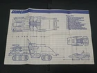 VTG GI Joe HAVOC H.A.V.O.C. Original Vehicle Instructions Blueprints 1986 Hasbro