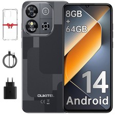 OUKITEL C57S Smartphone- 8GB+64GB/128GB,6.52