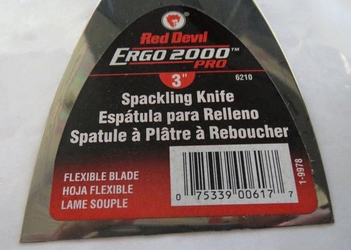 Red Devil 6210 3" Ergo 2000 spackling knife U.S.A. - Picture 2 of 3
