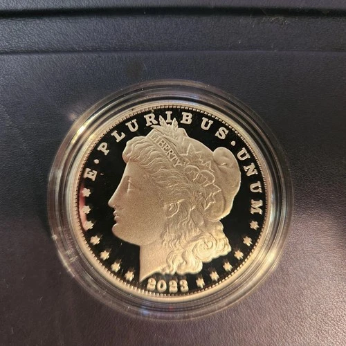 2023-S Morgan Silver Dollar PROOF Coin 24XF ~ in OGP Box & COA