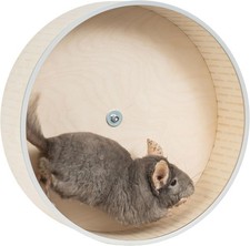 16" Craft Wood Silent Chinchilla Exercise Wheel - Large Animals NEW!