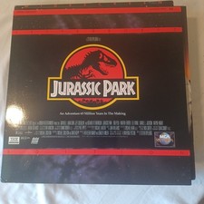 Jurassic Park 1993 Laserdisc LD Extended Play Letterboxed Edition 2-Disc Set
