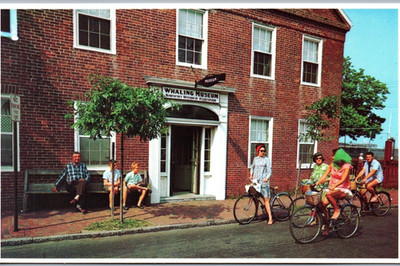 Nantucket MA - Whaling Museum Massachusetts Chrome Postcard