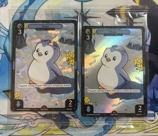 Pudgy Penguins Vibes - Pengu Promo Arctic Foil & Foil Card 10/25
