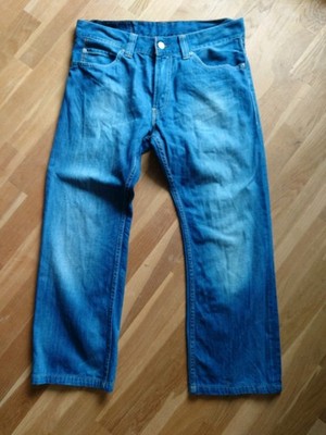 Levis 506 Jeans Hose Herren W34 L30 Indigo Blau Denim