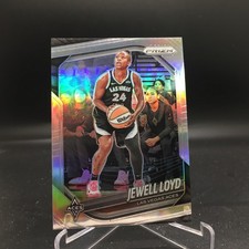 Jewell Loyd 2025 Panini Prizm WNBA Silver Prizms 57 Las Vegas Aces