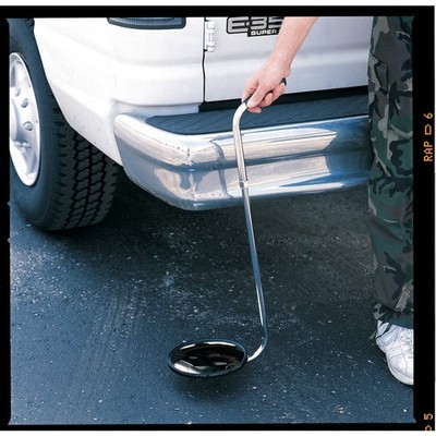 SEE ALL INDUSTRIES SUC-PLX8C Inspection Mirror,Round,Acrylic,25''-30'' 3YRU6