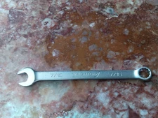 Wright Grip 1114 Combination Wrench 7/16" USA NEW