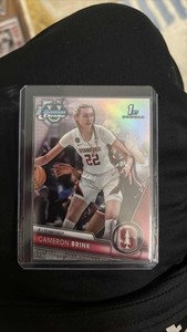 2024 Bowman Chrome U Cameron Brink 1st Bowman Refractor #75 Stanford RC