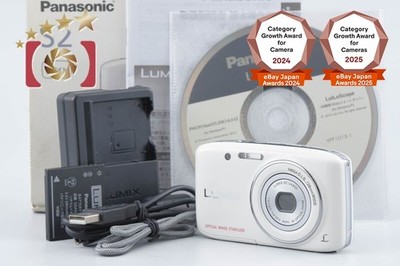 Panasonic LUMIX DMC-S2 White 14.1 MP Digital Camera w/ Box | eBay