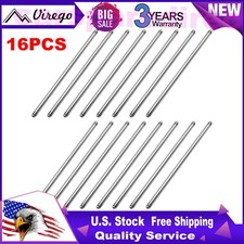 16pcs Valve Push Rods Hardened Steel Pushrods 516 Std 7.800 Length For Sbc 327 16pcs Valve Push Rods Hardened Steel Pushrods 516 Std 7.800 Length For Sbc 327