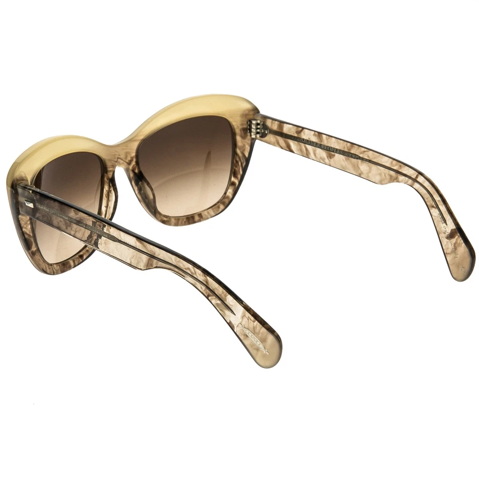 Gafas de sol OLIVER PEOPLE 5272 AUTÉNTICAS EMMY OV5272S marrón beige humo audaces Foto 3 de 4